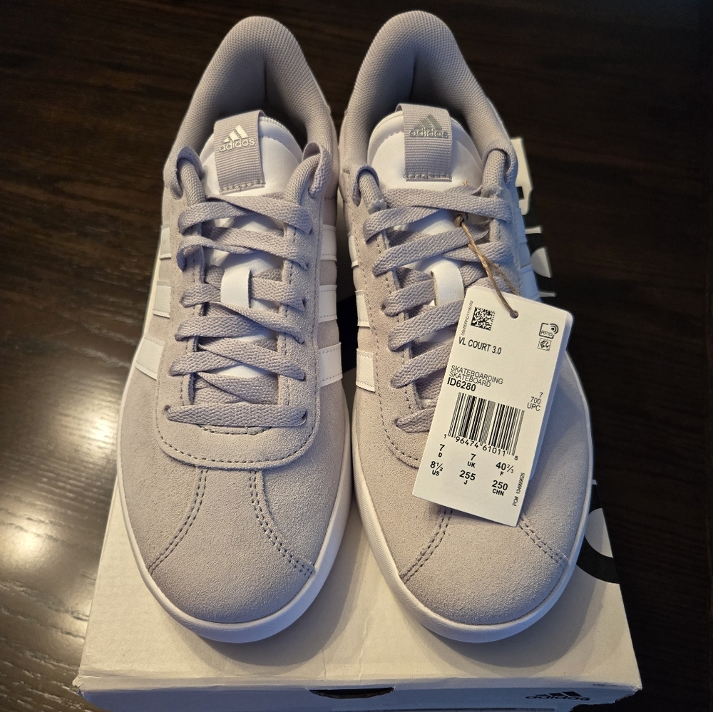 Adidas VL Court 3.0 Gray Sneakers